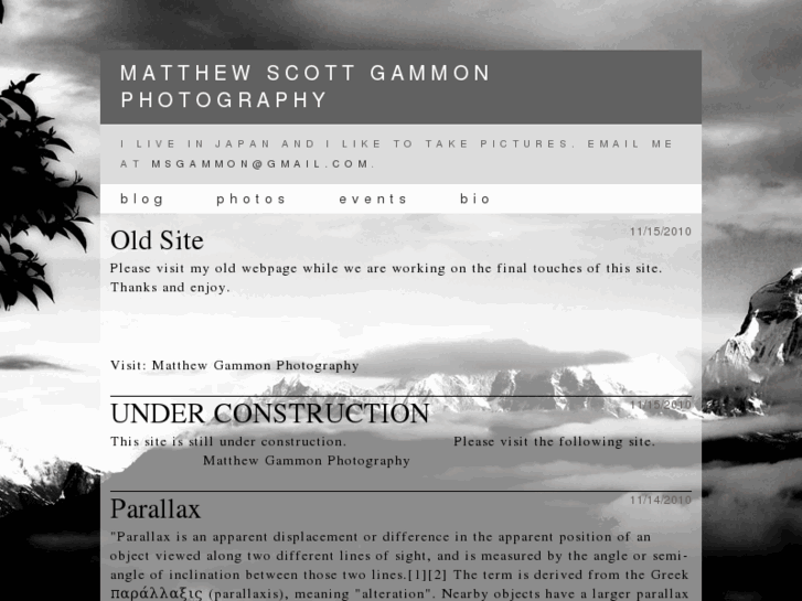 www.matthewgammon.com