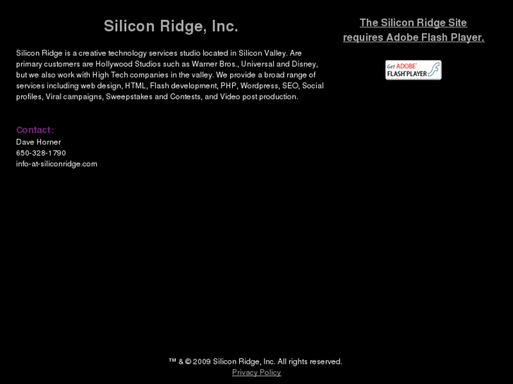 www.siliconridge.com