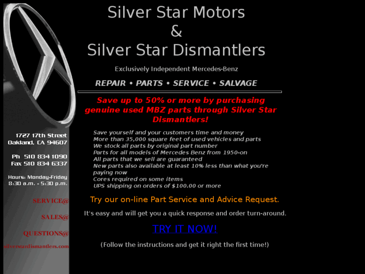 www.silverstardismantlers.com