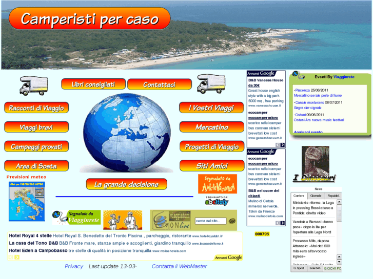 www.camperistipercaso.it