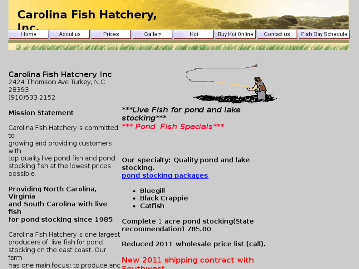 www.carolinafishhatchery.com