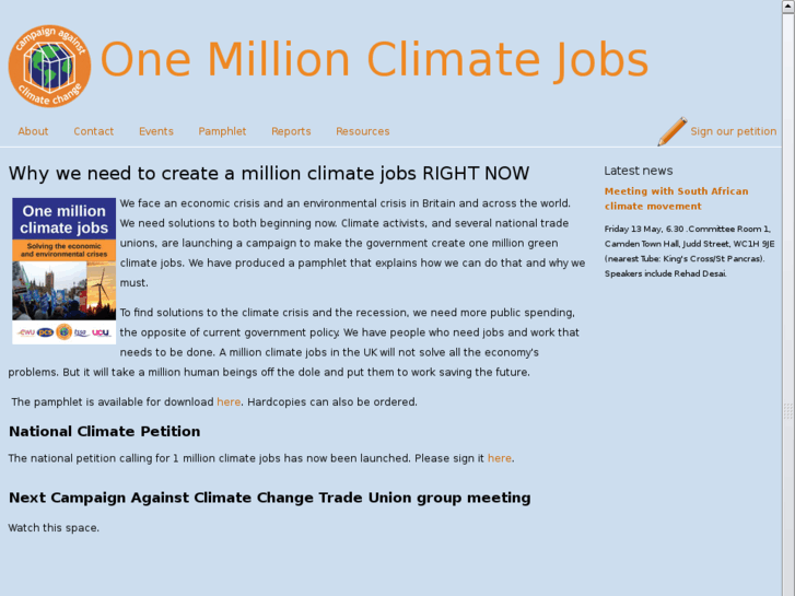 www.climate-change-jobs.org