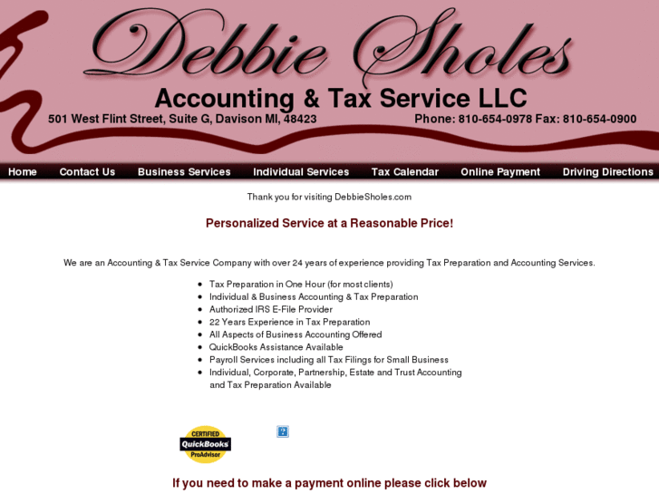 www.debbiesholes.com