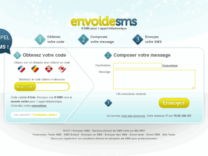 www.envoidesms.fr