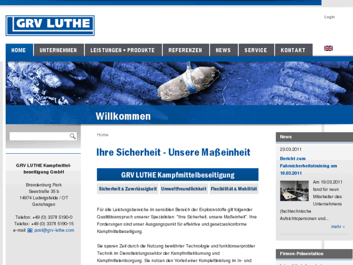 www.grv-luthe-kampfmittel.com