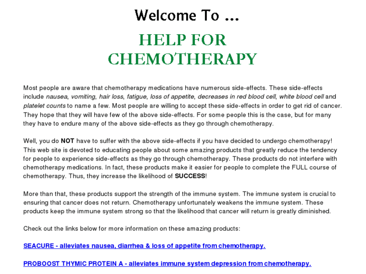 www.help4chemotherapy.com