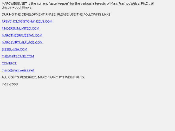 www.marcweiss.net