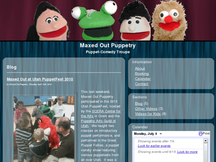 www.maxedoutpuppetry.com