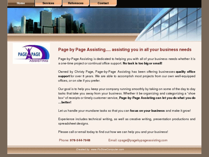 www.pagebypageassisting.com