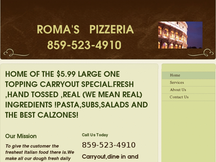 www.romapizzeria.net