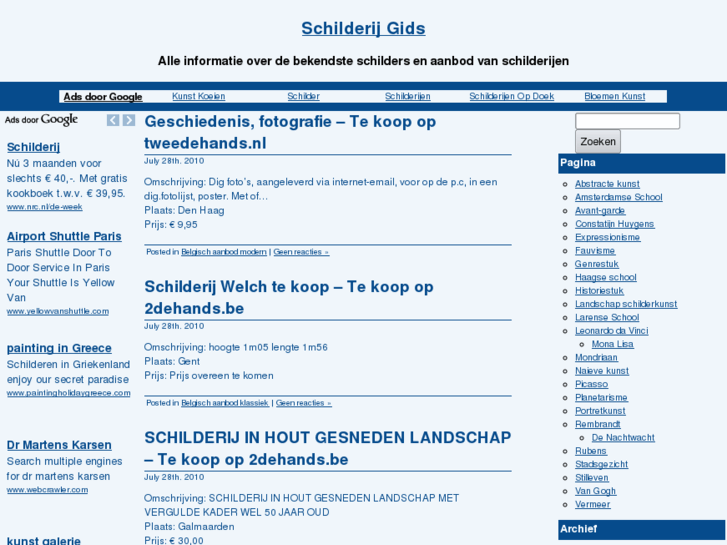 www.schilderijgids.nl