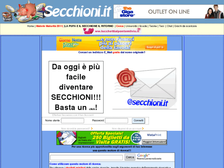 www.secchioni.it