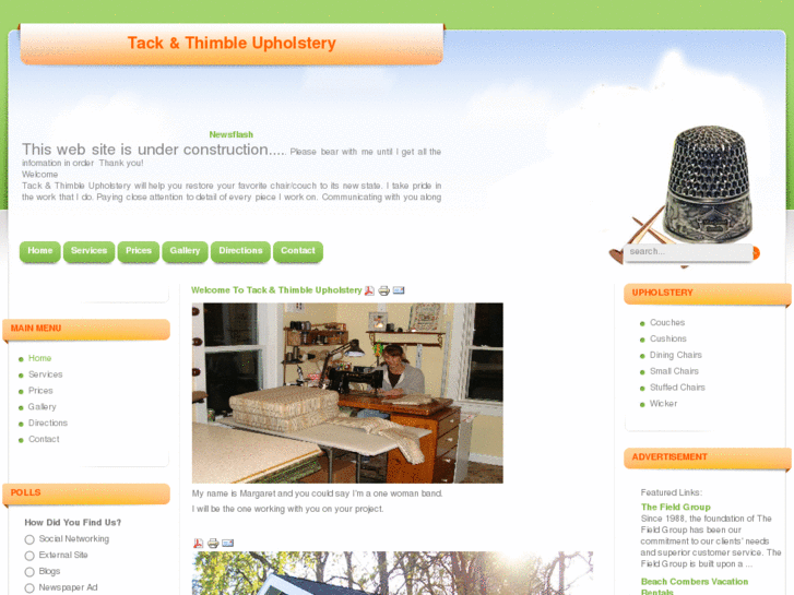 www.tackandthimbleupholstery.com