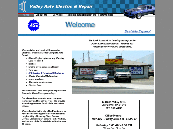 www.valleyautoelectriclp.com