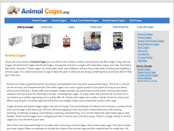 www.animalcages.org