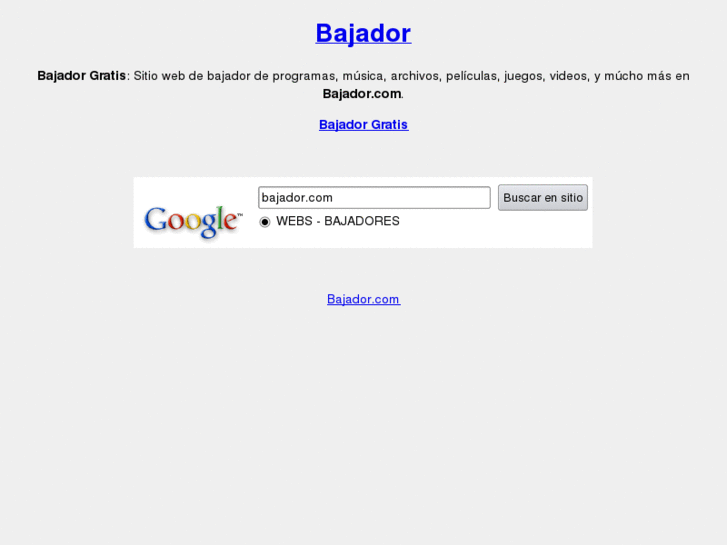 www.bajador.com