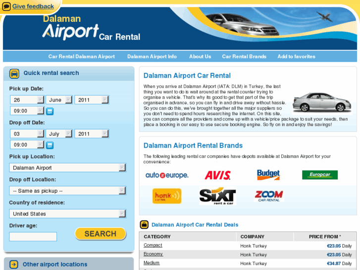 www.dalamanairportcarrental.net
