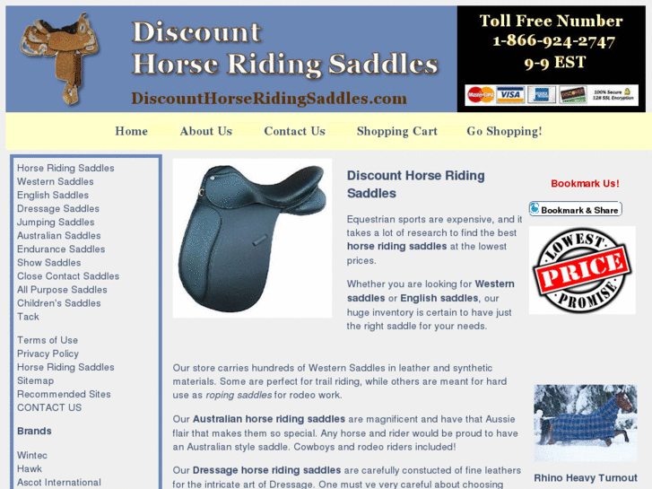 www.discounthorseridingsaddles.com