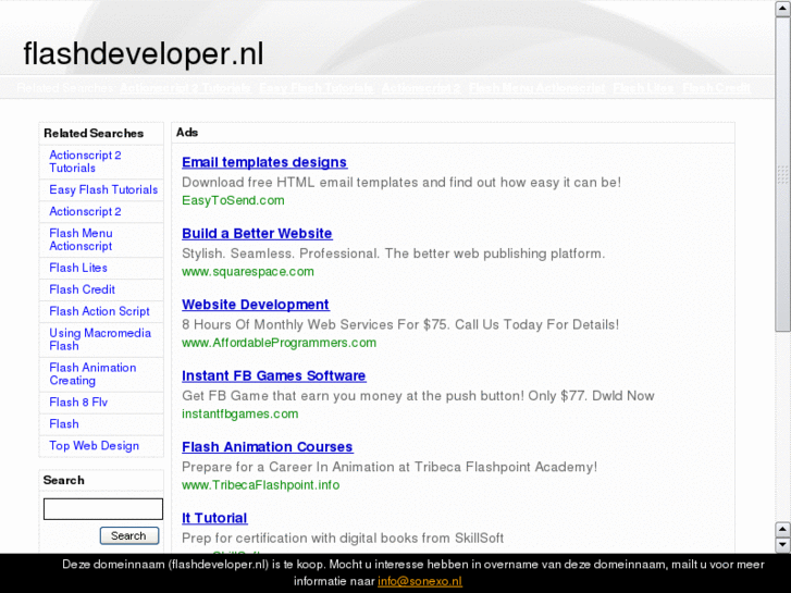 www.flashdeveloper.nl