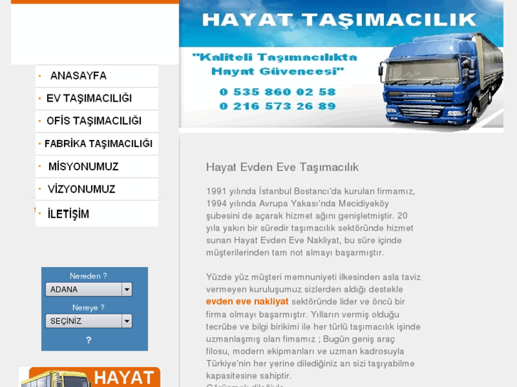 www.hayattasimacilik.net