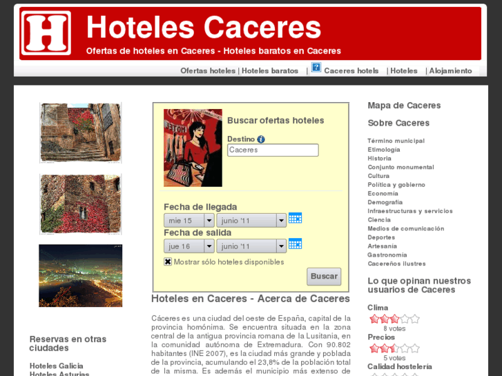 www.hotelescaceres.org.es