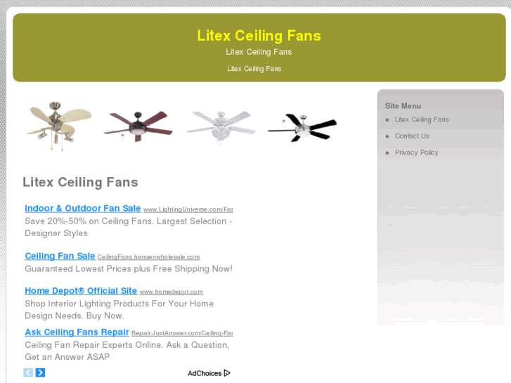 www.litexceilingfans.com