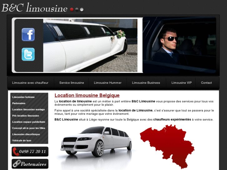 www.location-limousine-belgique.be