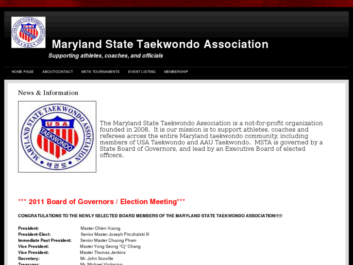 www.marylandtaekwondo.org