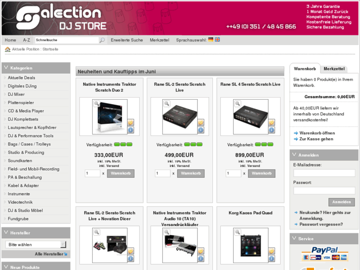 www.salection-shop.de