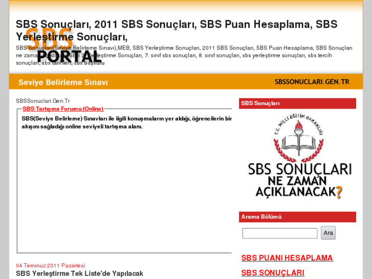 www.sbssonuclari.gen.tr