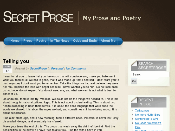 www.secretprose.com