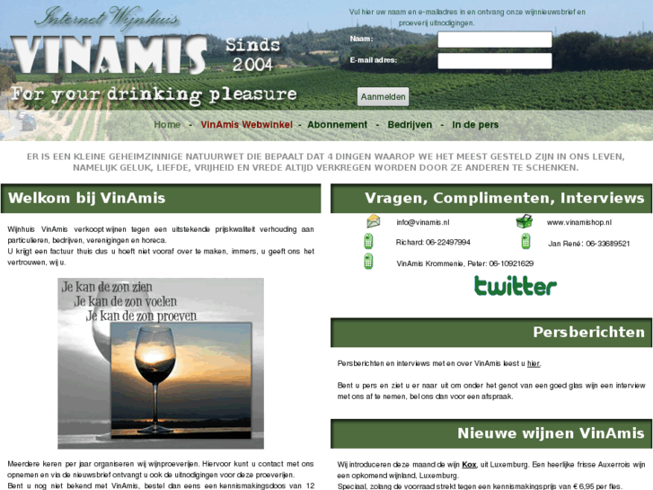 www.vinamis.nl