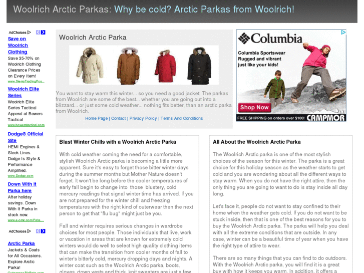 www.woolricharcticparka.org