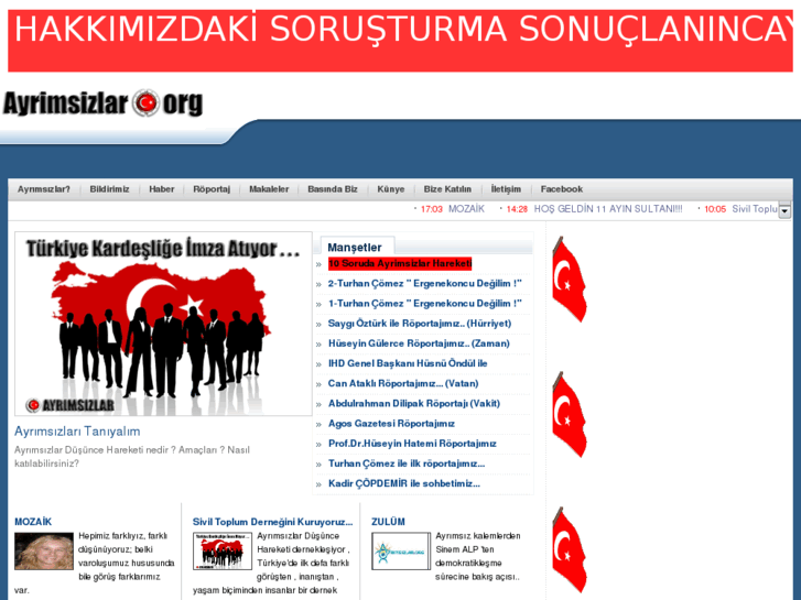 www.ayrimsizlar.com