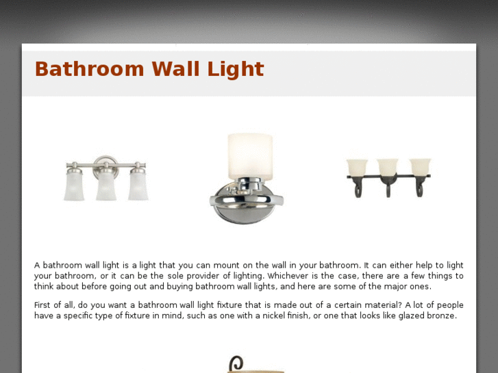 www.bathroomwalllight.com