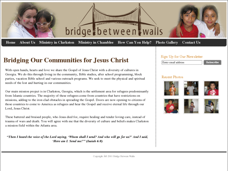 www.bridgebetweenwalls.org