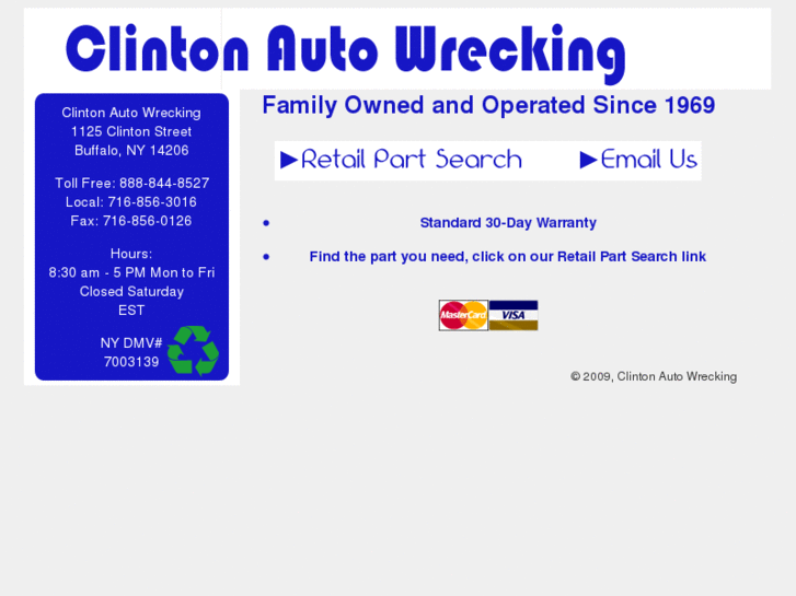 www.clintonautowrecking.com