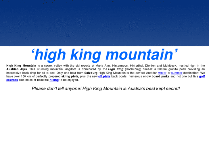 www.highkingmountain.com