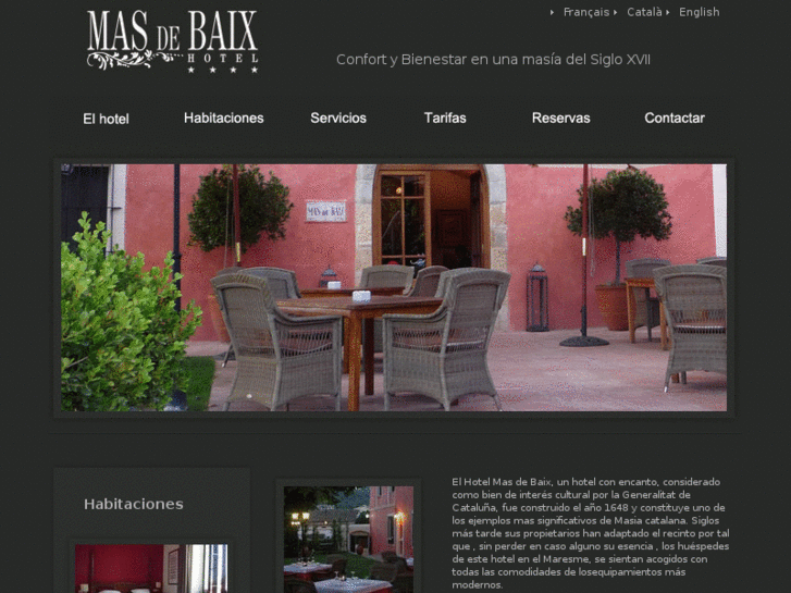 www.hotelmasdebaix.com