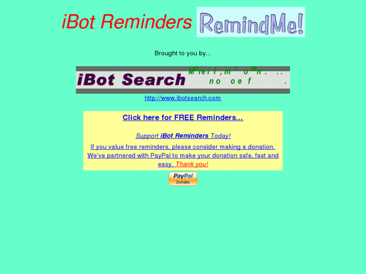 www.ibotreminders.com