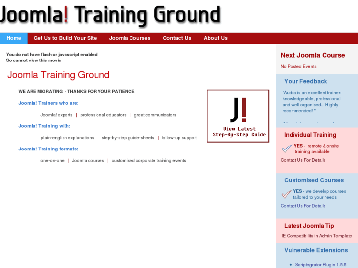 www.joomla-training-ground.com