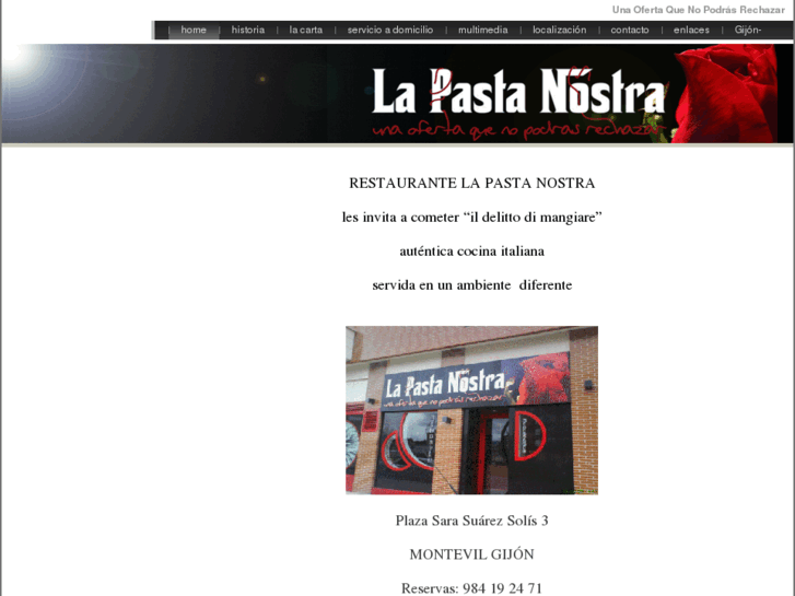 www.lapastanostra.es