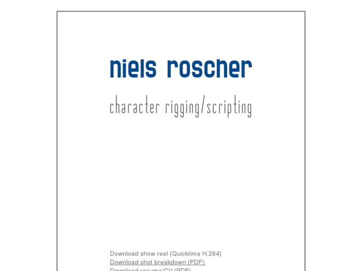 www.niels-roscher.de