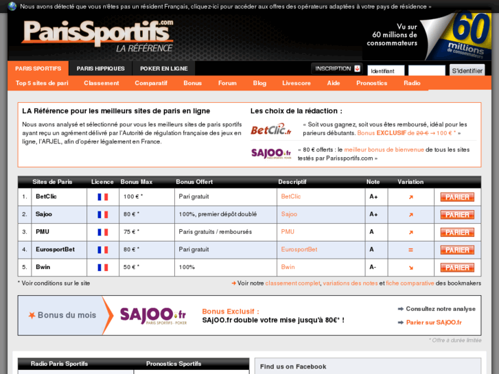 www.pariesportif.com