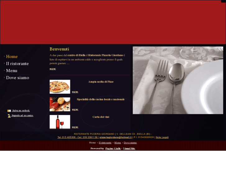 www.pizzeriagiordano.net