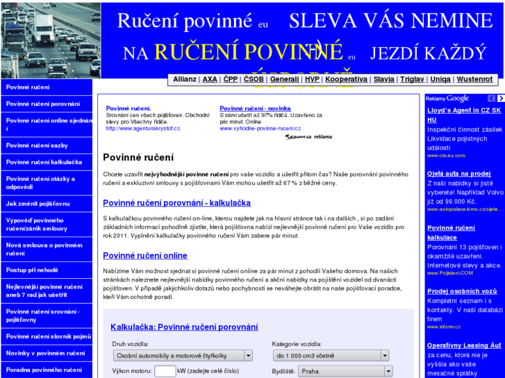 www.ruceni-povinne.eu