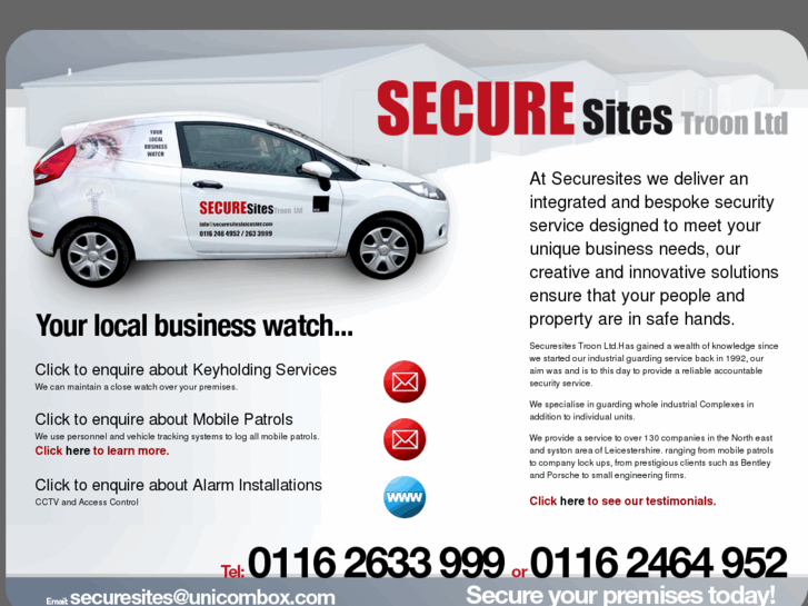 www.securesitesleicester.com