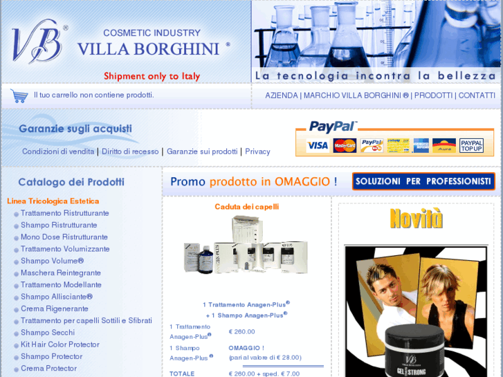 www.villaborghinishop.com