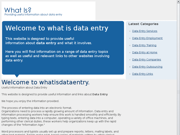 www.whatisdataentry.com