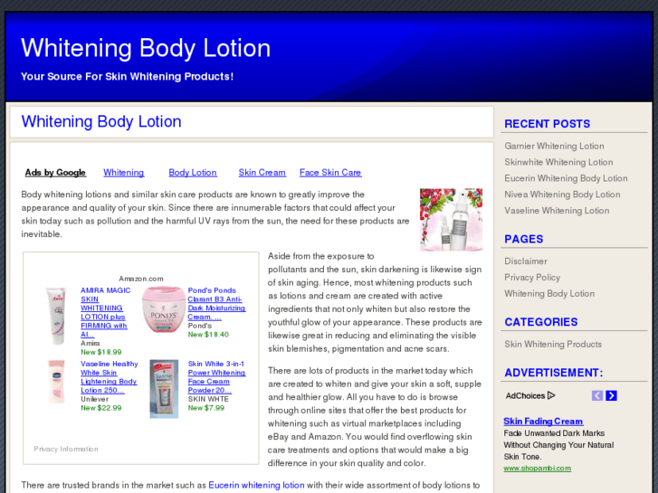 www.whiteningbodylotion.org